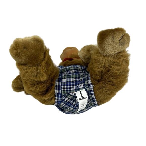 Sugar Loaf Toys Red & Blue Monkey Plush Soft 14” ACMI - Picture 8 of 9